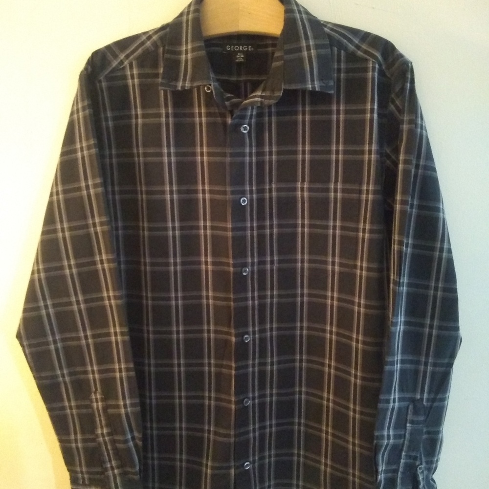 George mens button down shirt